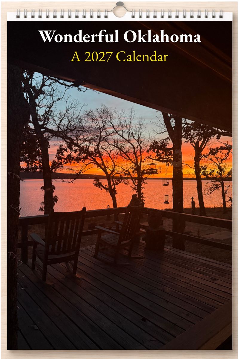 Wonderful Oklahoma: A 2027 Calendar