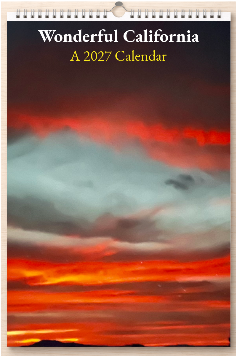 Wonderful California: A 2027 Calendar