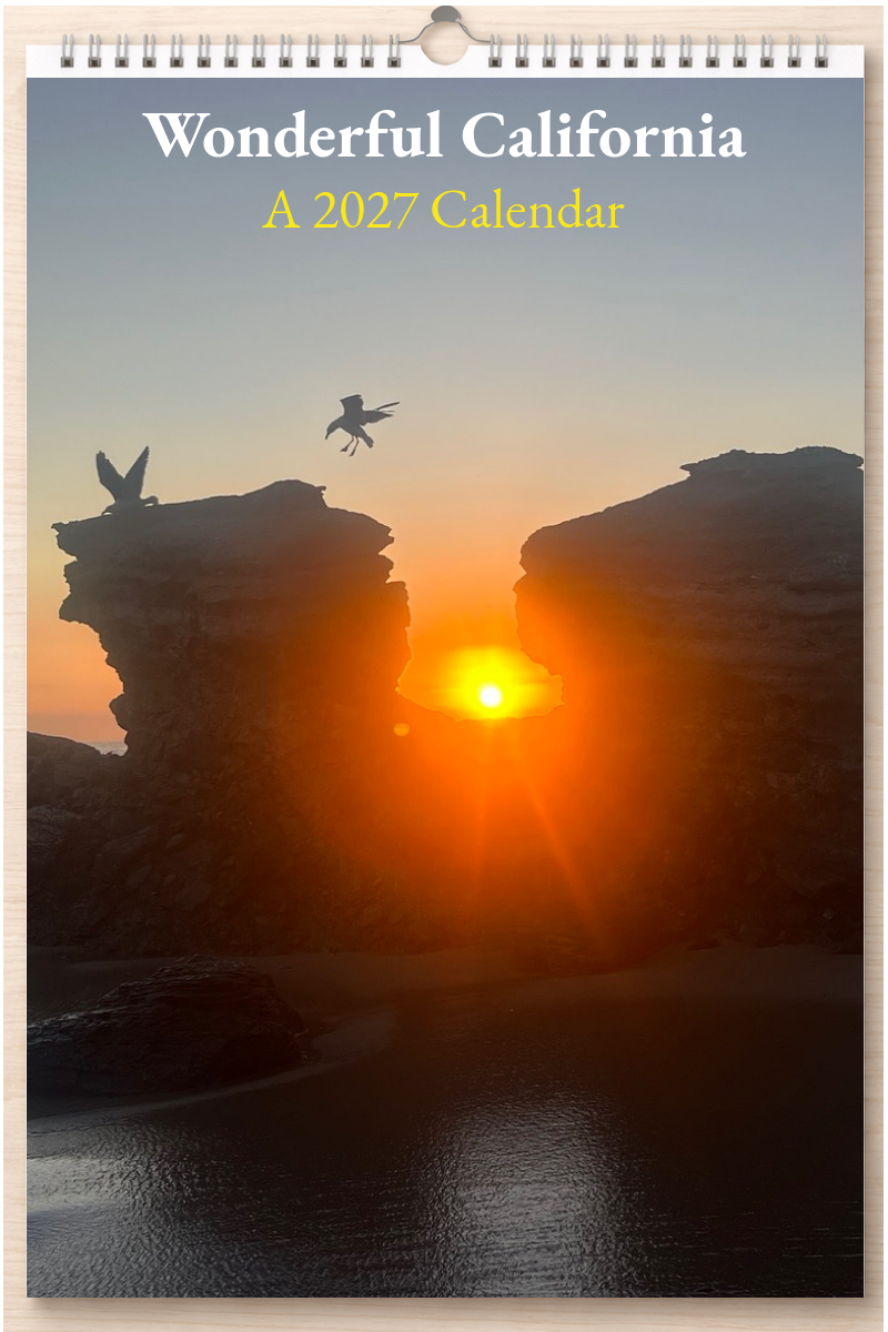 Wonderful California: A 2027 Calendar