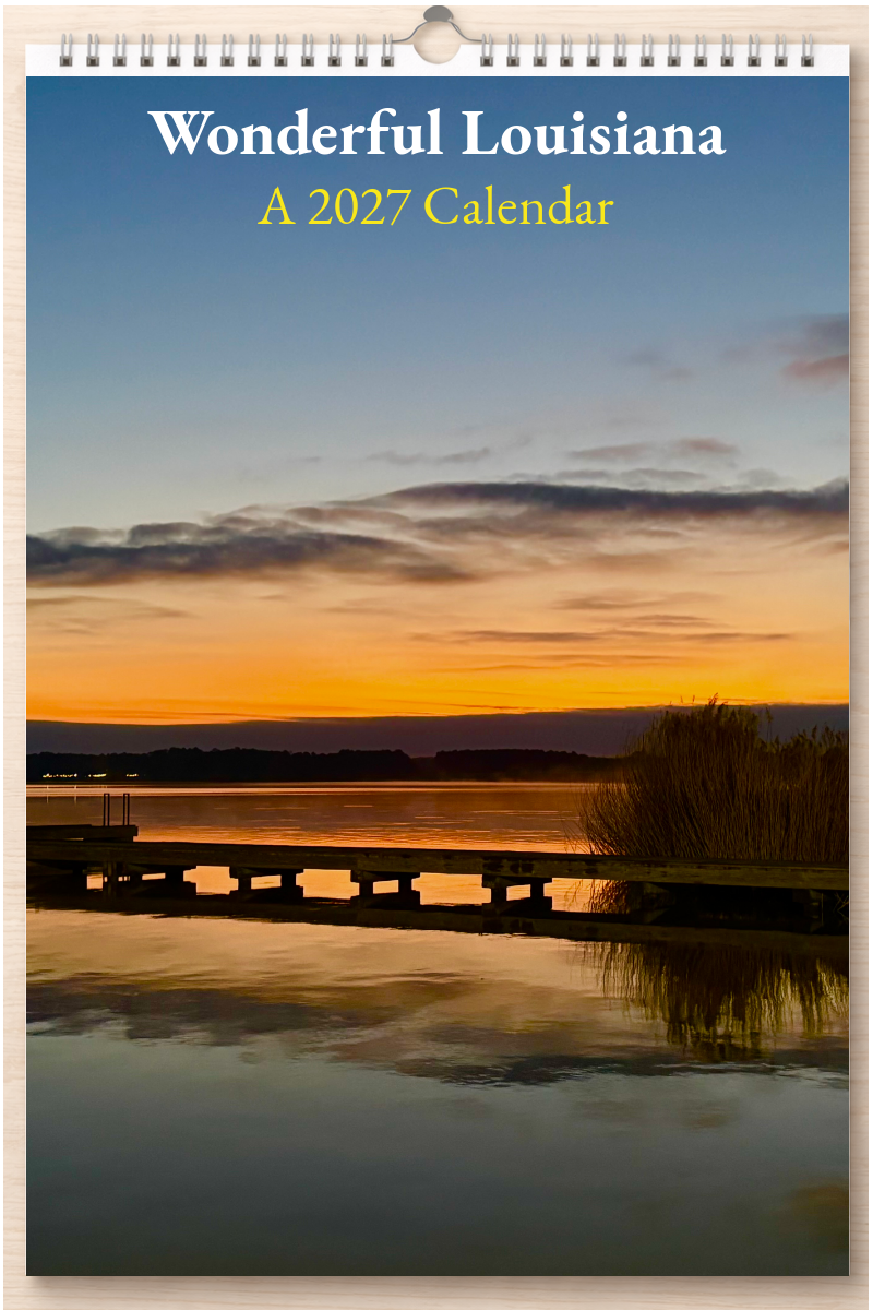 Wonderful Louisiana: A 2027 Calendar