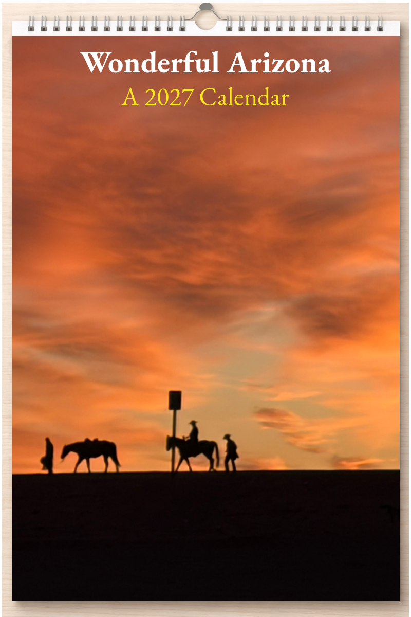 Wonderful Arizona: A 2027 Calendar