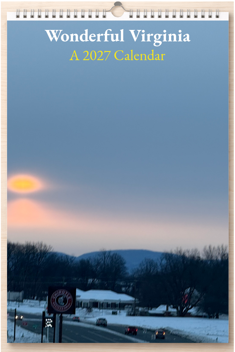 Wonderful Virginia: A 2027 Calendar