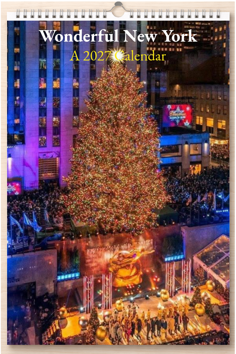 Wonderful New York: A 2027 Calendar