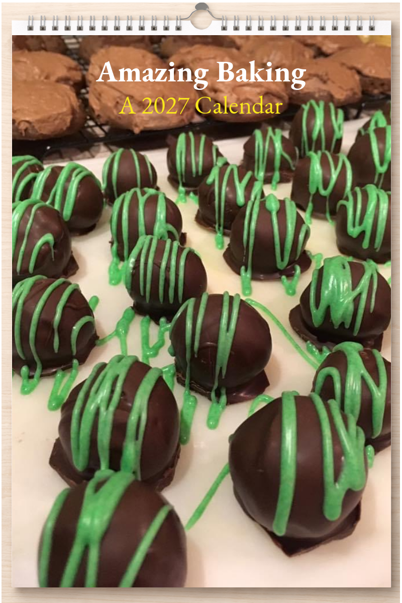 Amazing Baking: A 2027 Calendar