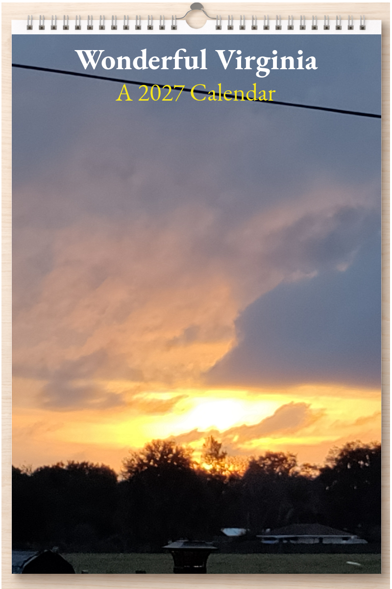 Wonderful Virginia: A 2027 Calendar