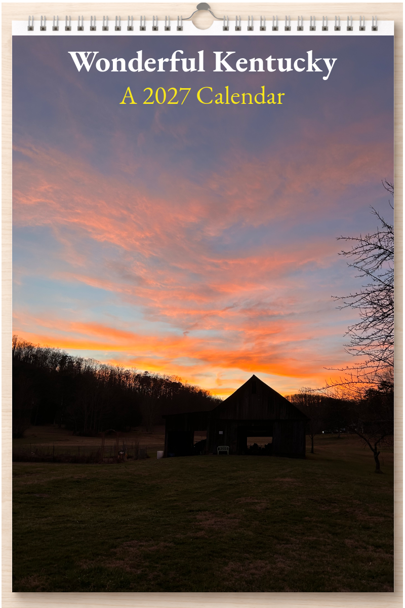 Wonderful Kentucky: A 2027 Calendar