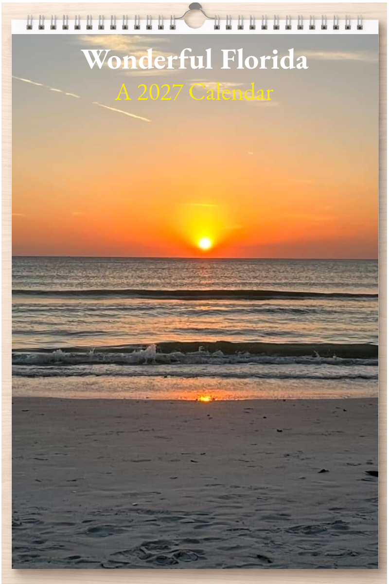 Wonderful Florida: A 2027 Calendar
