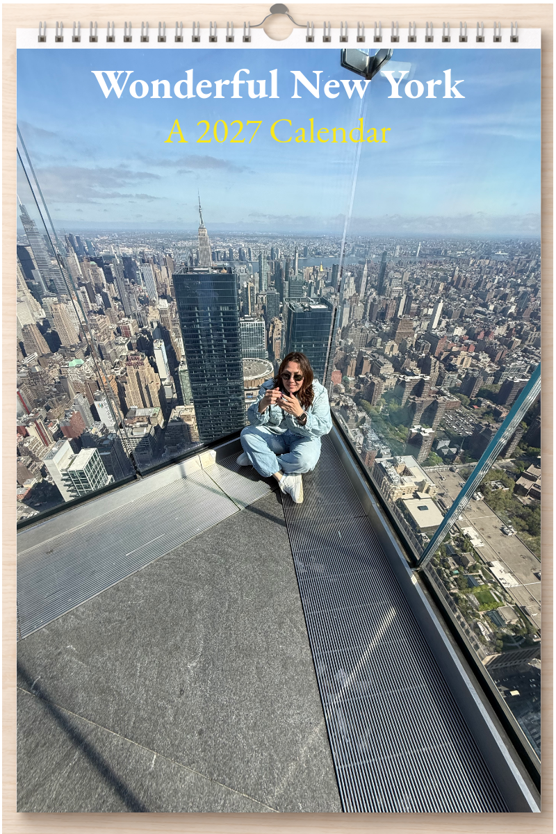 Wonderful New York: A 2027 Calendar