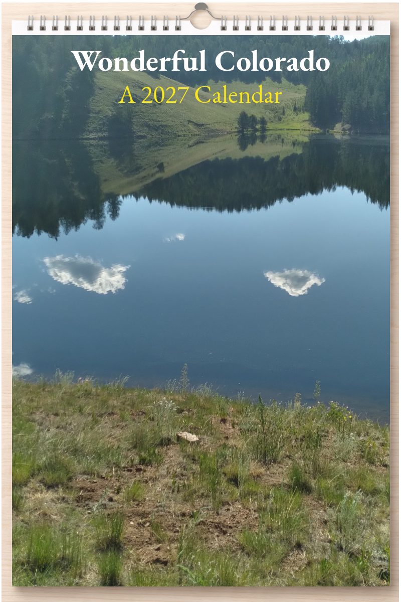 Wonderful Colorado: A 2027 Calendar