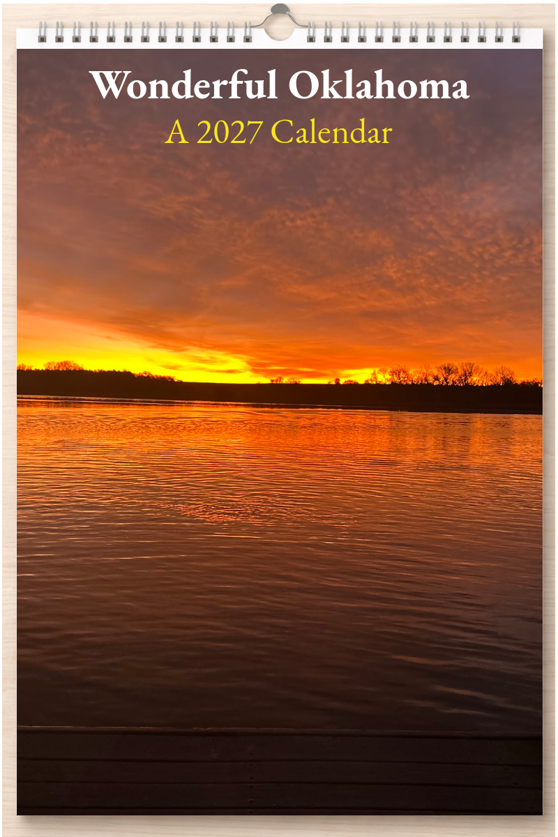 Wonderful Oklahoma: A 2027 Calendar