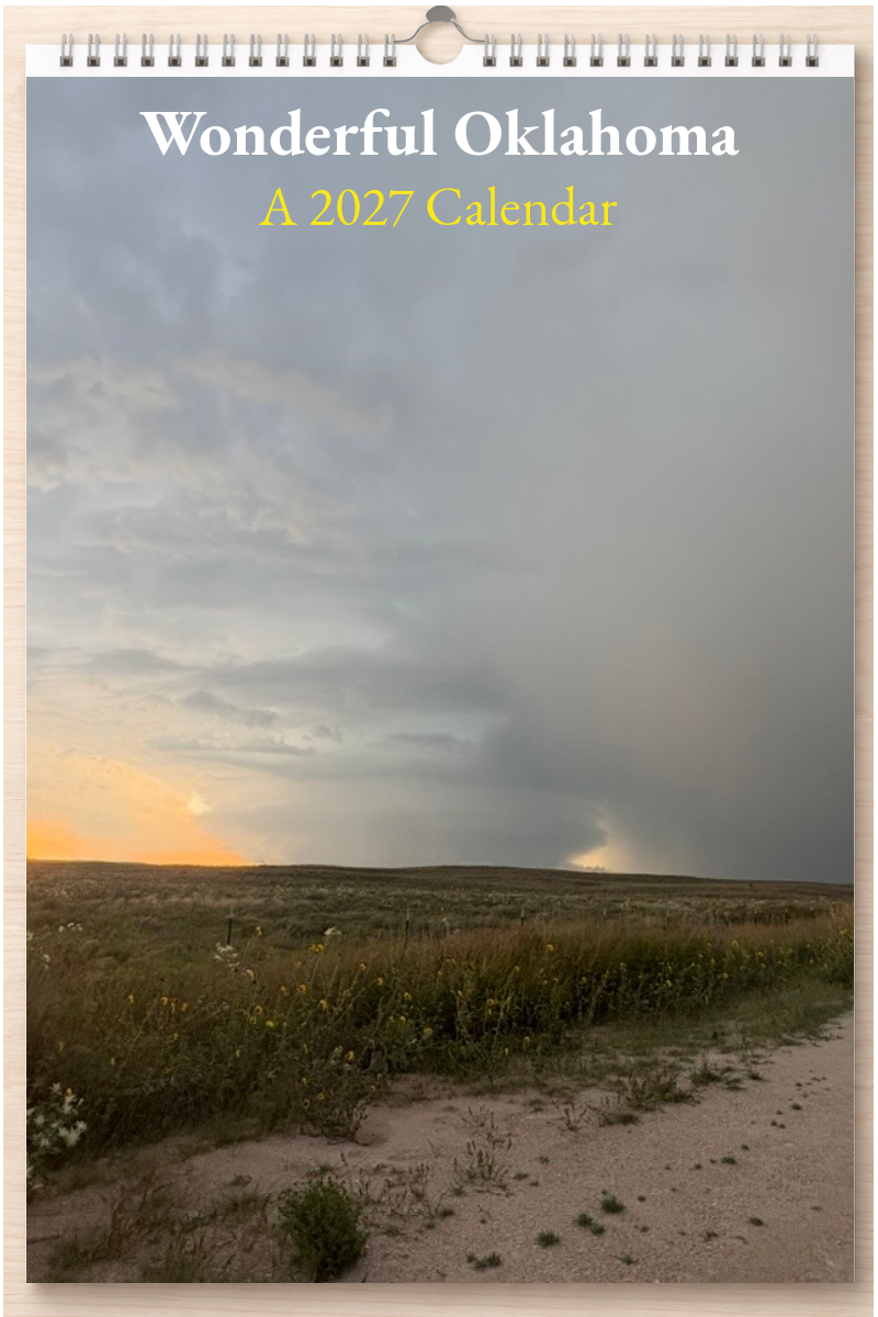 Wonderful Oklahoma: A 2027 Calendar