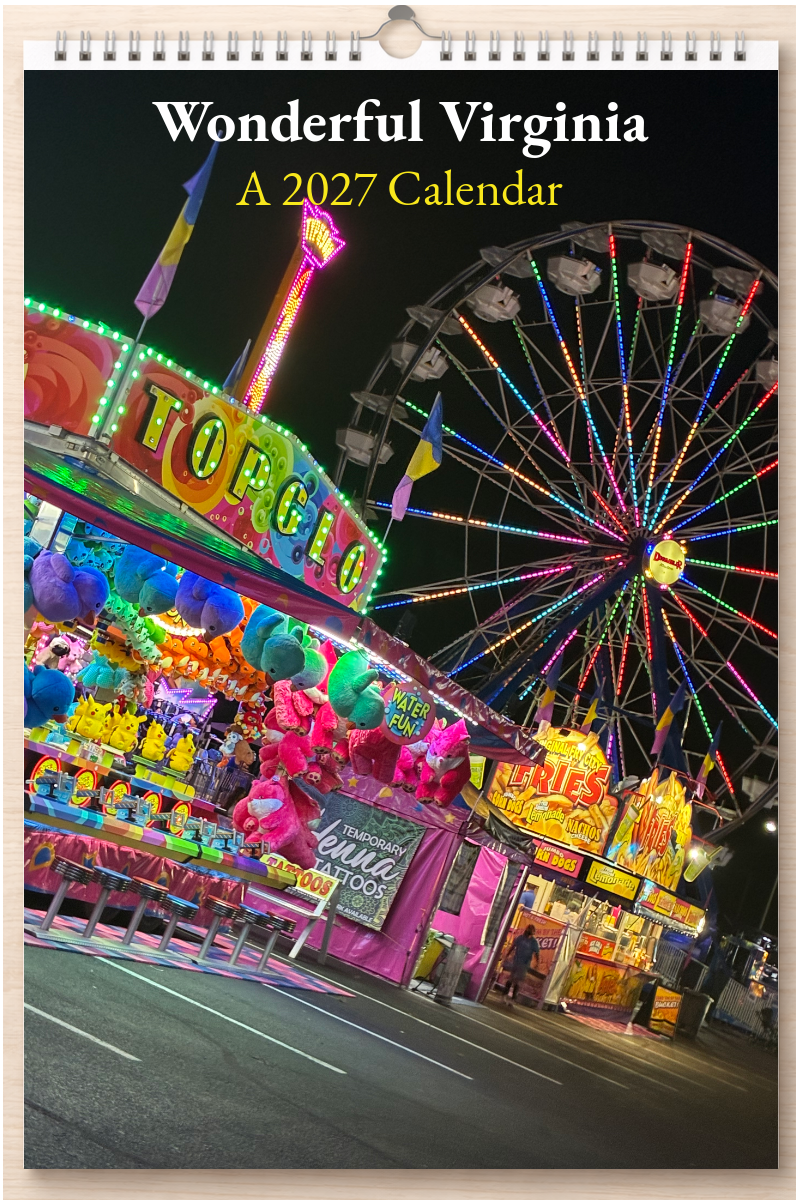 Wonderful Virginia: A 2027 Calendar