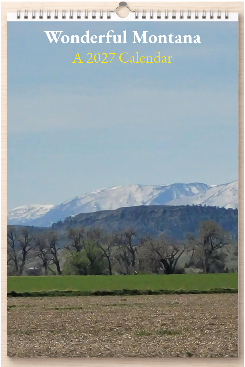 Wonderful Montana: A 2027 Calendar