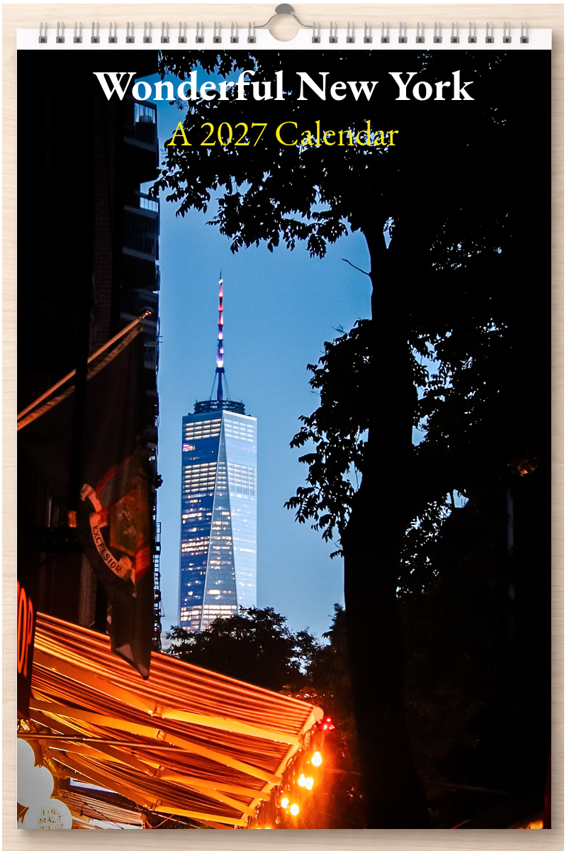Wonderful New York: A 2027 Calendar