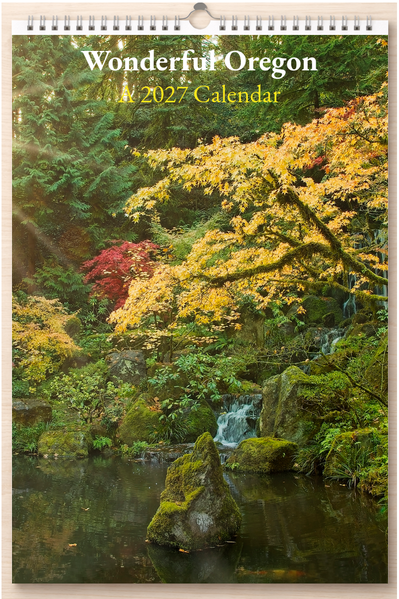 Wonderful Oregon: A 2027 Calendar