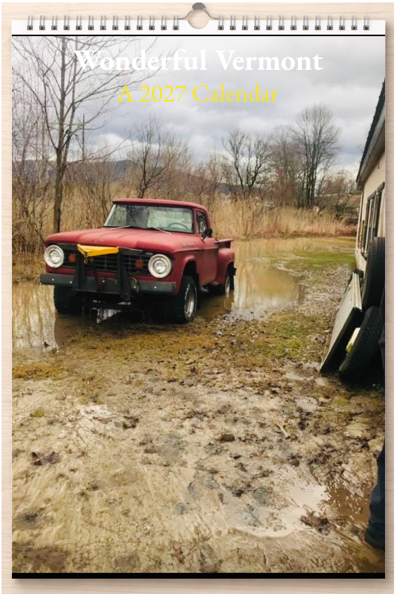 Wonderful Vermont: A 2027 Calendar