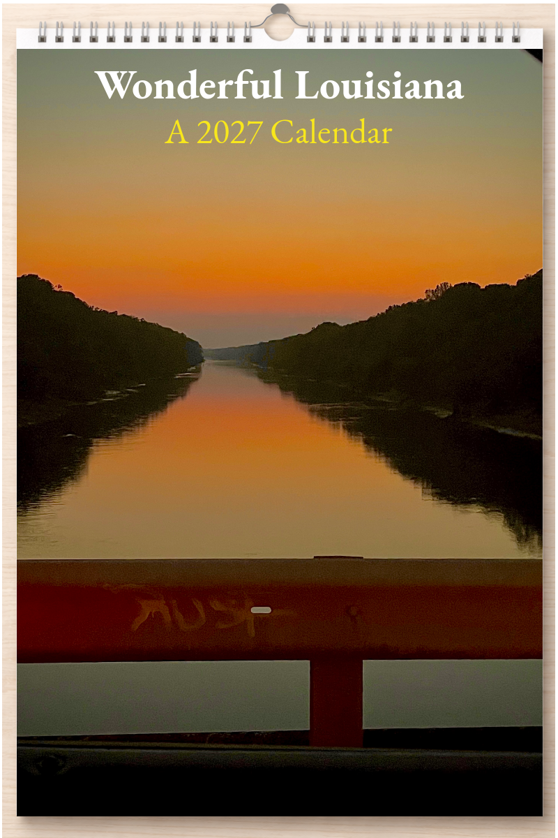 Wonderful Louisiana: A 2027 Calendar