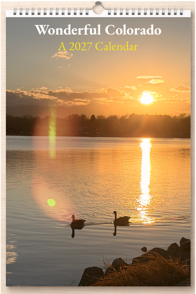 Wonderful Colorado: A 2027 Calendar