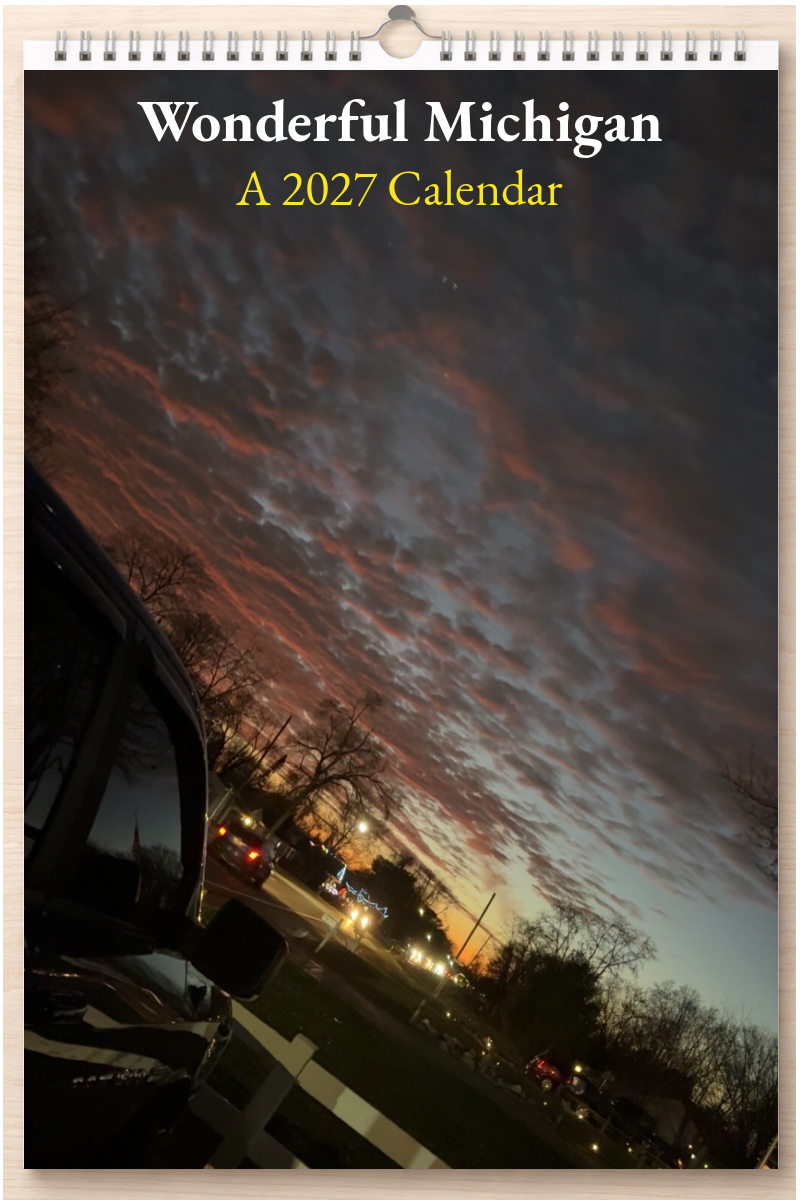 Wonderful Michigan: A 2027 Calendar