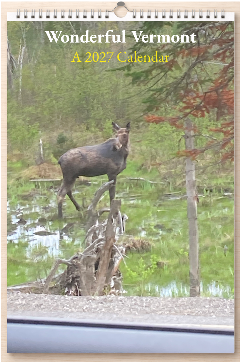 Wonderful Vermont: A 2027 Calendar