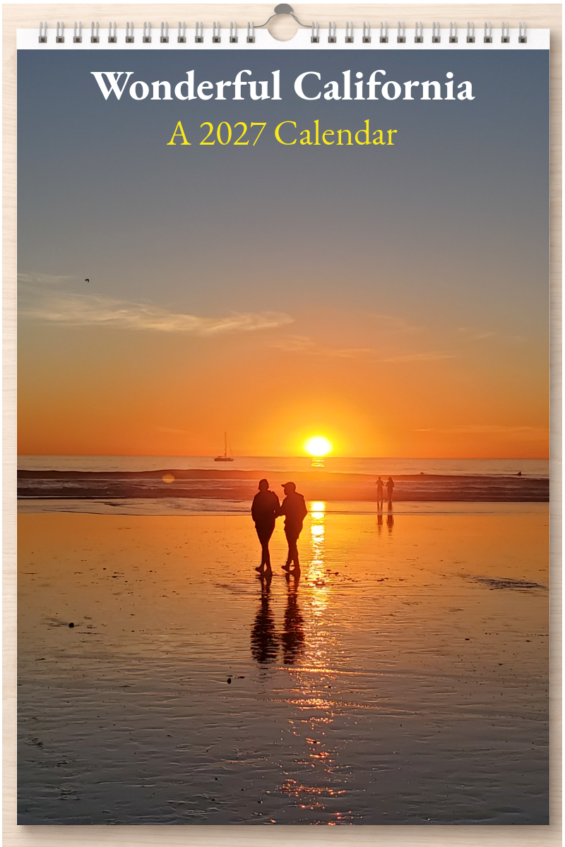 Wonderful California: A 2027 Calendar