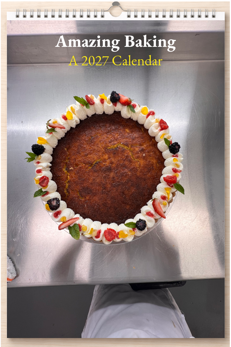Amazing Baking: A 2027 Calendar
