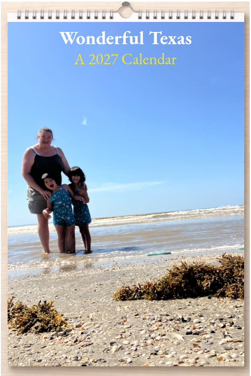 Wonderful Texas: A 2027 Calendar