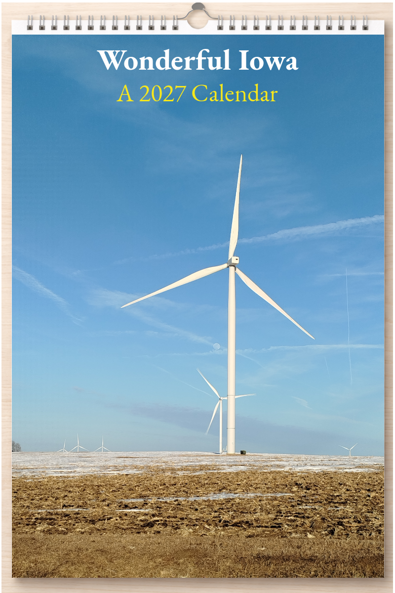 Wonderful Iowa: A 2027 Calendar