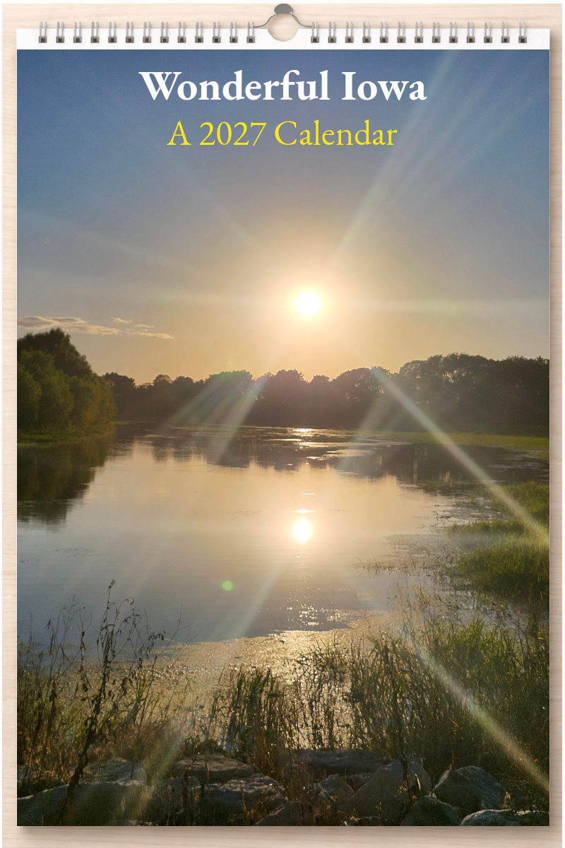 Wonderful Iowa: A 2027 Calendar