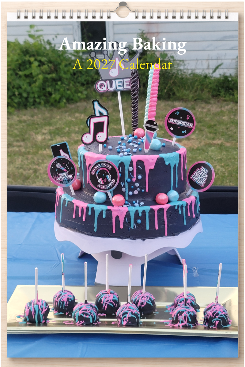 Amazing Baking: A 2027 Calendar