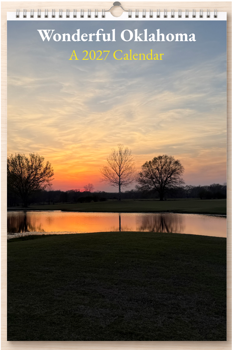 Wonderful Oklahoma: A 2027 Calendar