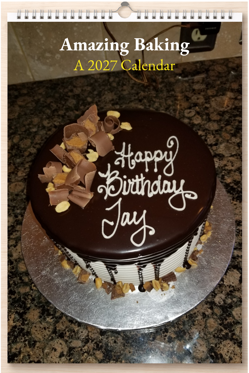Amazing Baking: A 2027 Calendar
