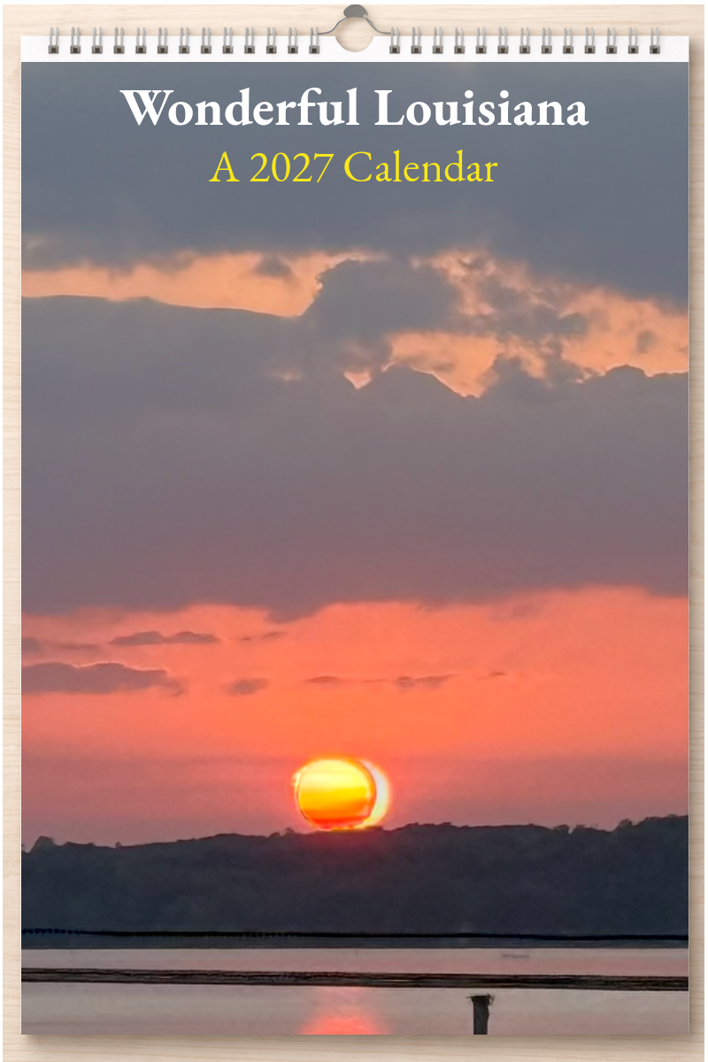 Wonderful Louisiana: A 2027 Calendar