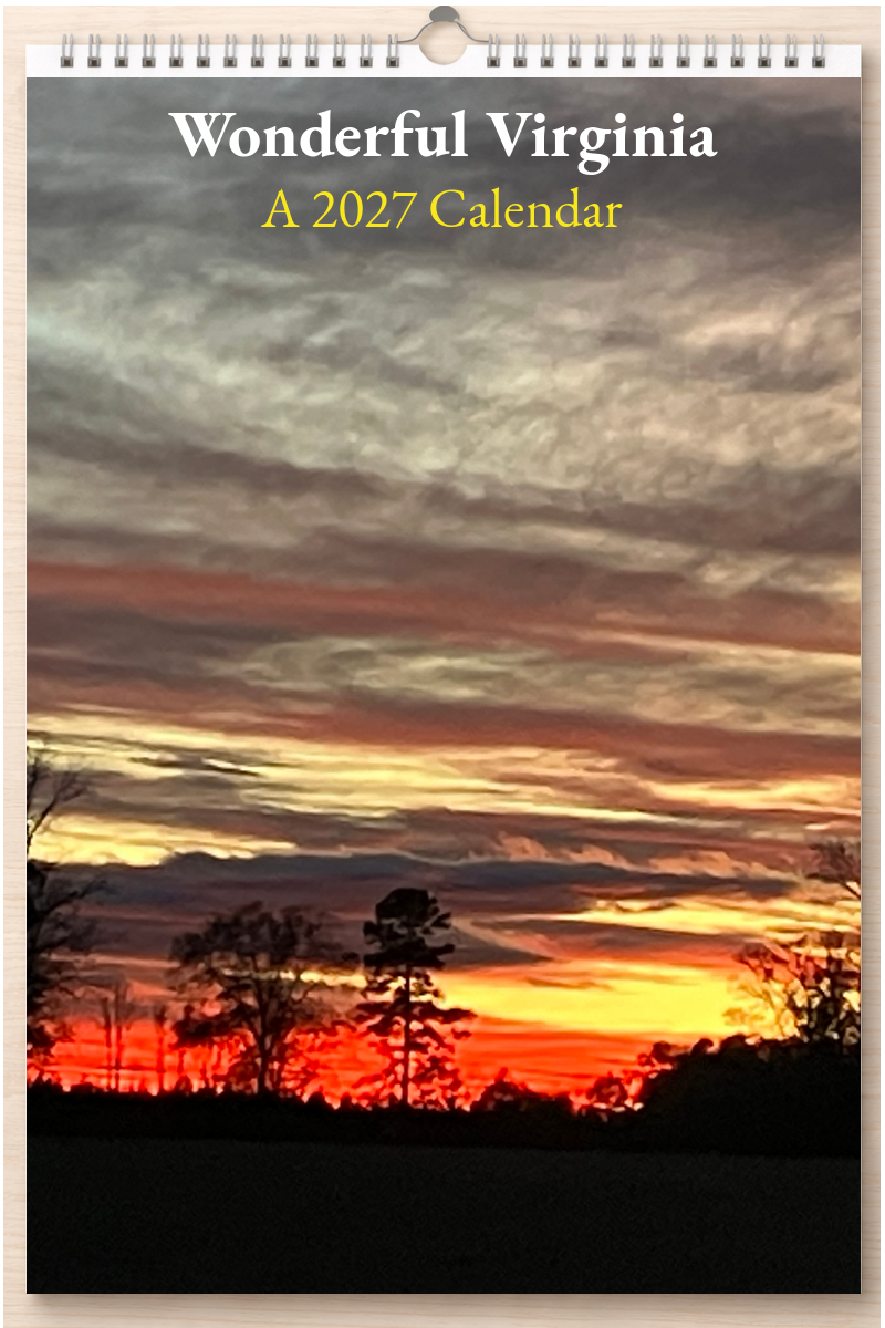 Wonderful Virginia: A 2027 Calendar