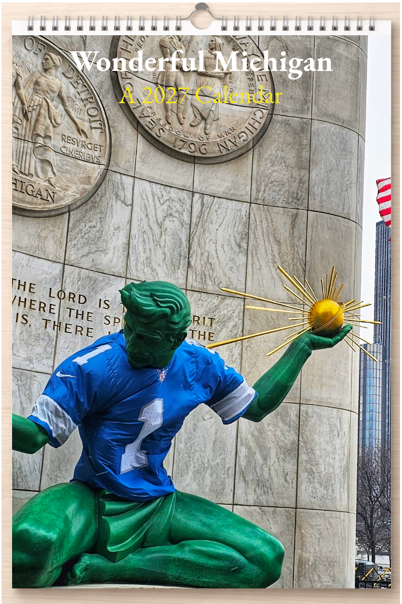 Wonderful Michigan: A 2027 Calendar