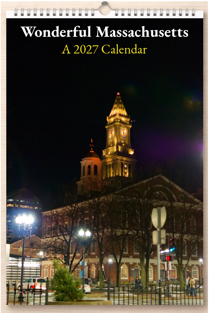 Wonderful Massachusetts: A 2027 Calendar