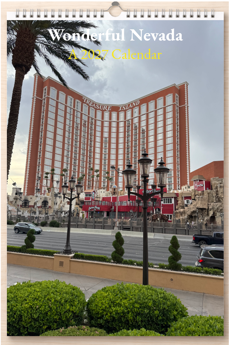 Wonderful Nevada: A 2027 Calendar