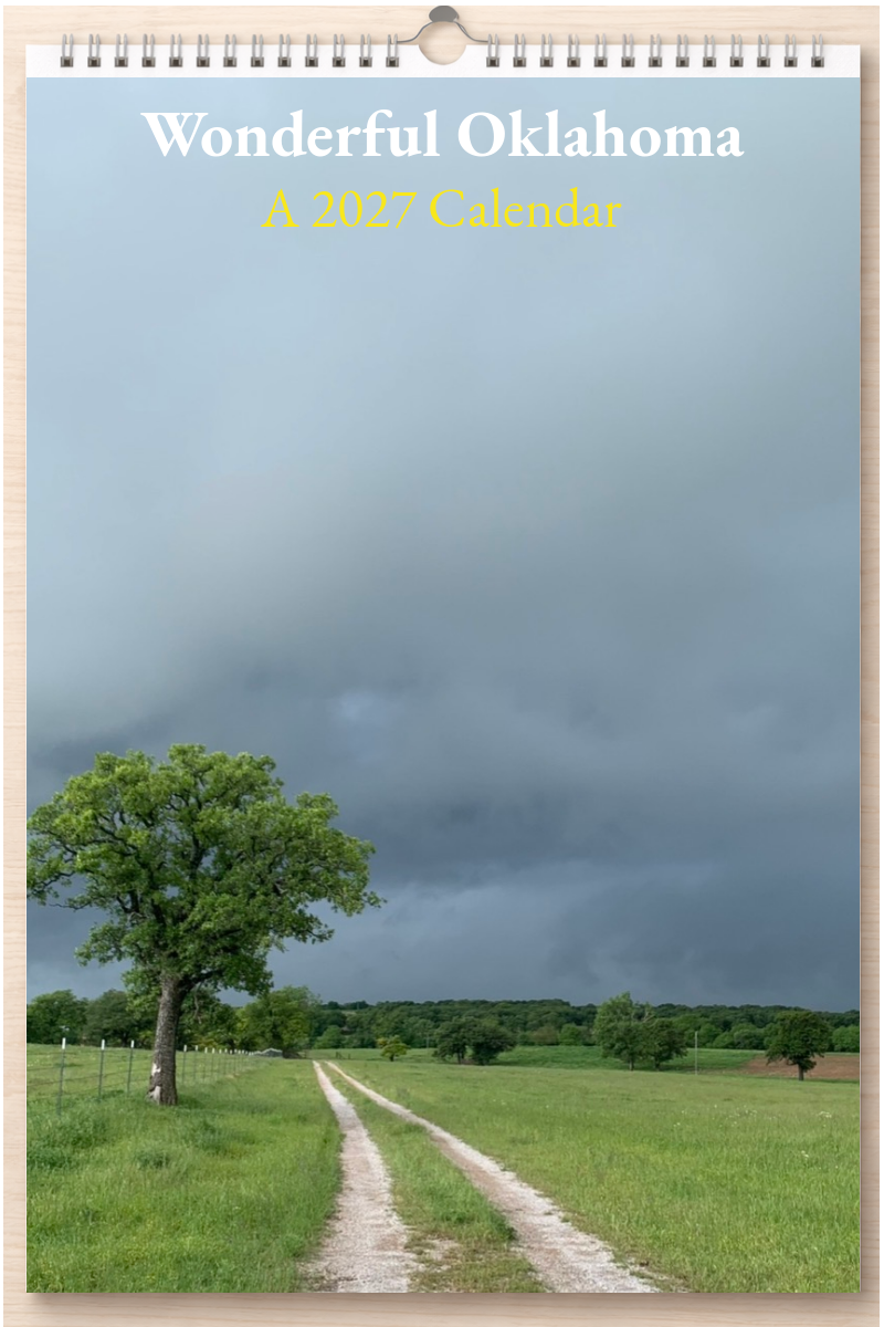 Wonderful Oklahoma: A 2027 Calendar