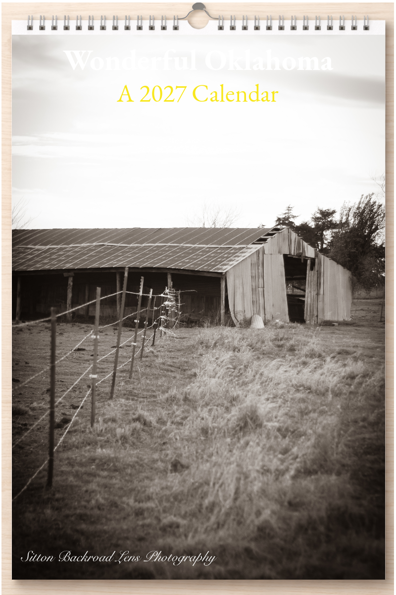 Wonderful Oklahoma: A 2027 Calendar