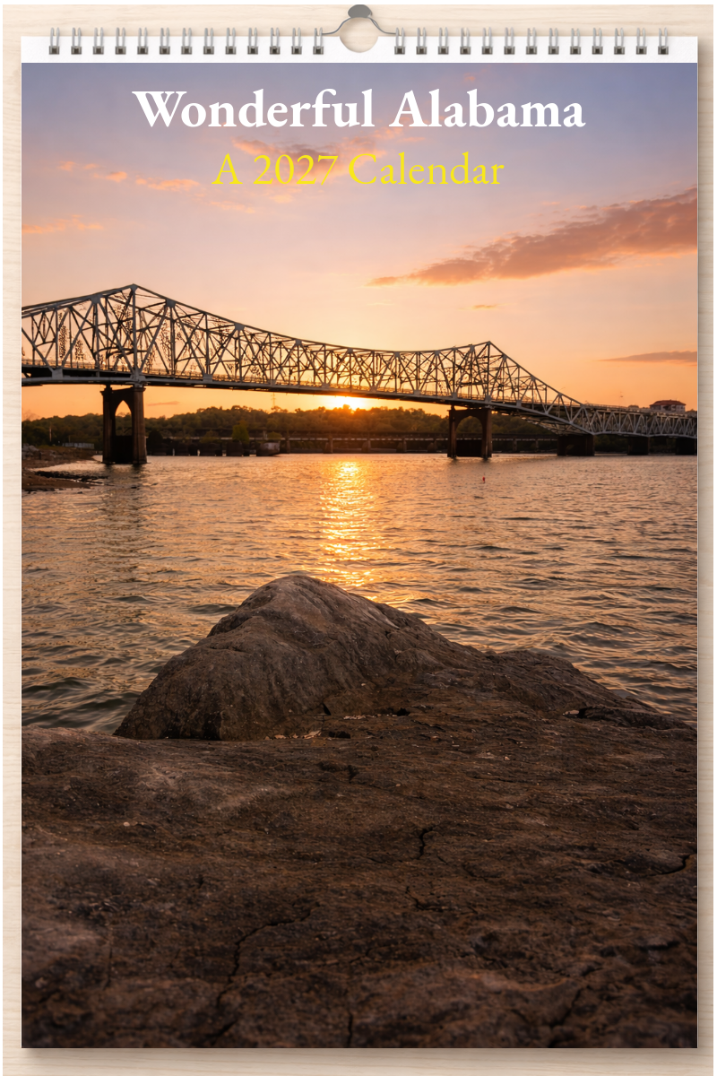 Wonderful Alabama: A 2027 Calendar