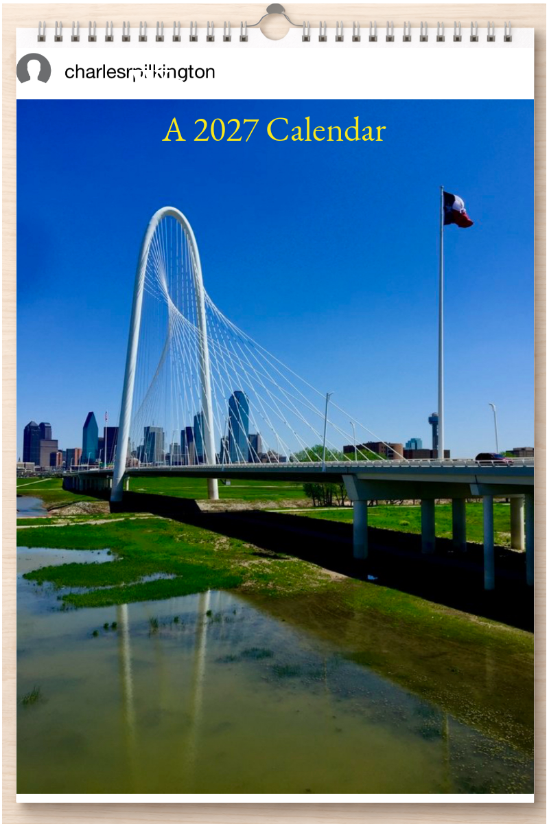 Wonderful Texas: A 2027 Calendar