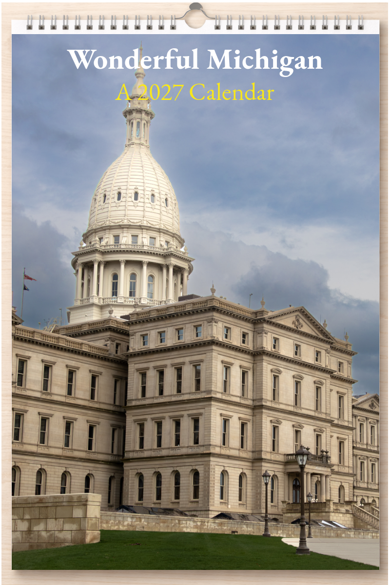 Wonderful Michigan: A 2027 Calendar
