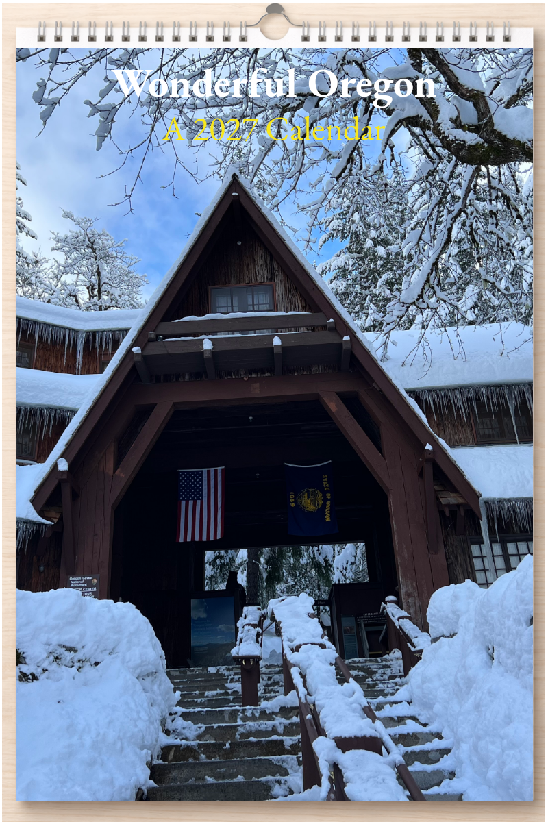 Wonderful Oregon: A 2027 Calendar