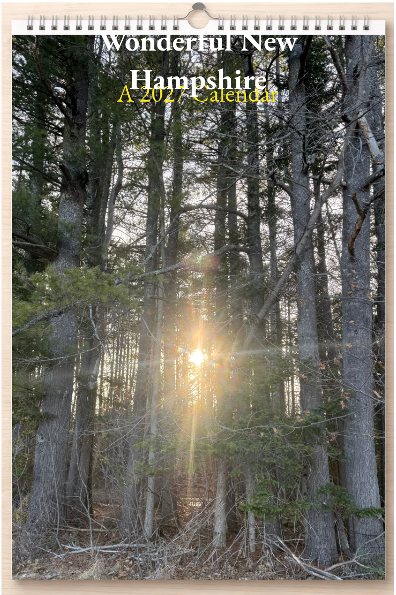 Wonderful New Hampshire: A 2027 Calendar