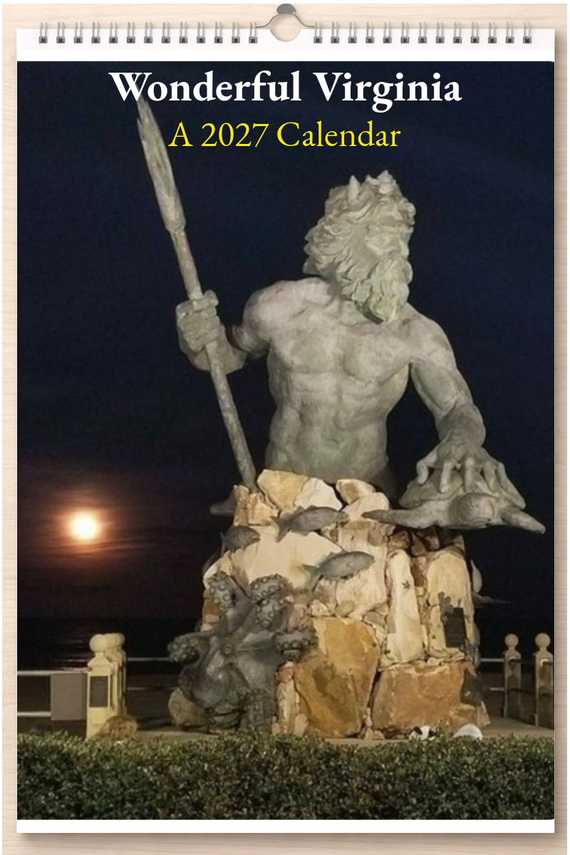 Wonderful Virginia: A 2027 Calendar