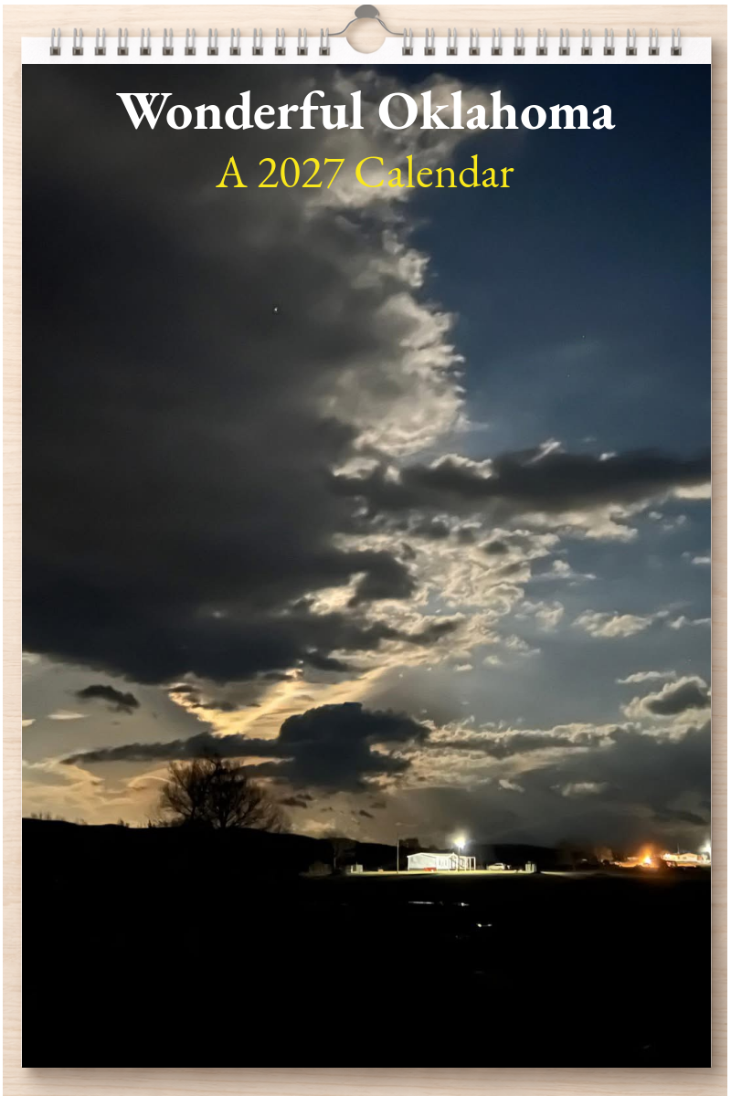 Wonderful Oklahoma: A 2027 Calendar