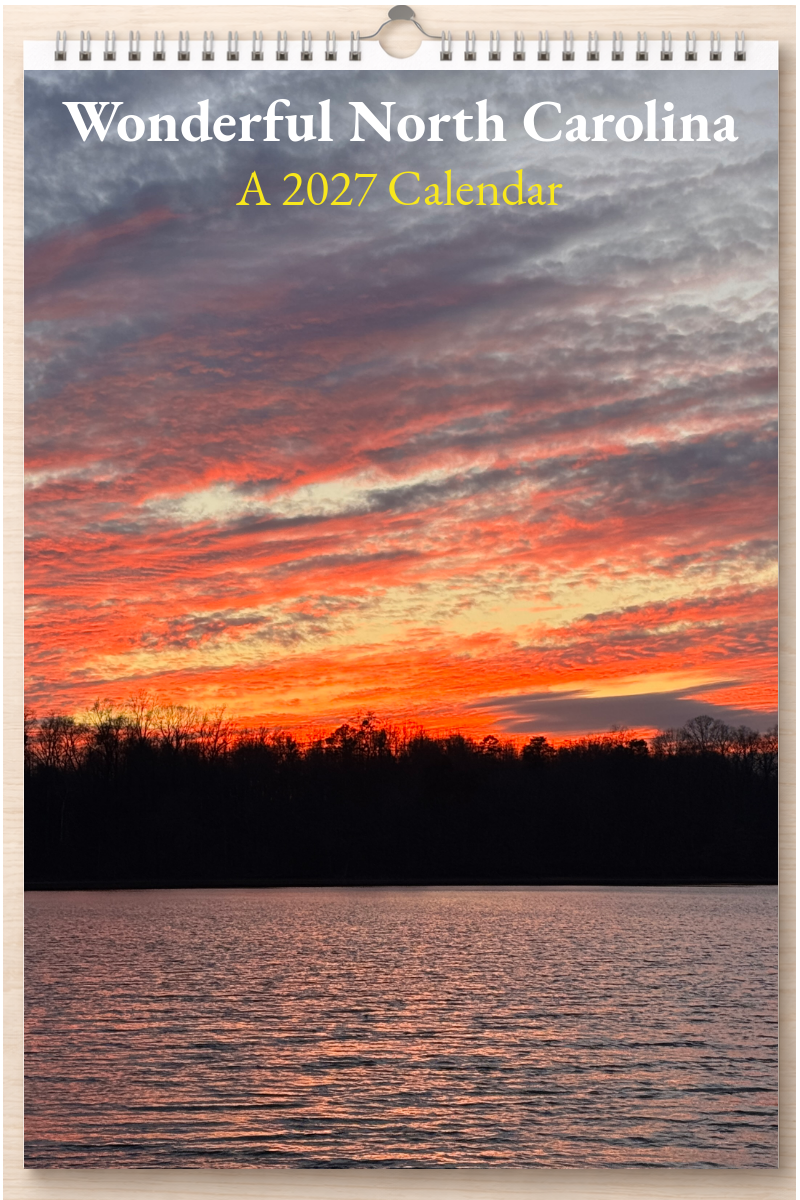 Wonderful North Carolina: A 2027 Calendar