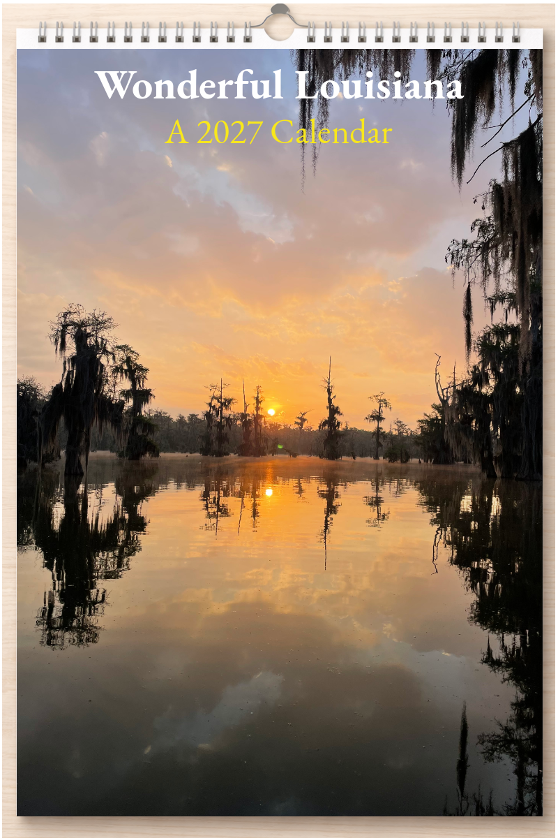 Wonderful Louisiana: A 2027 Calendar