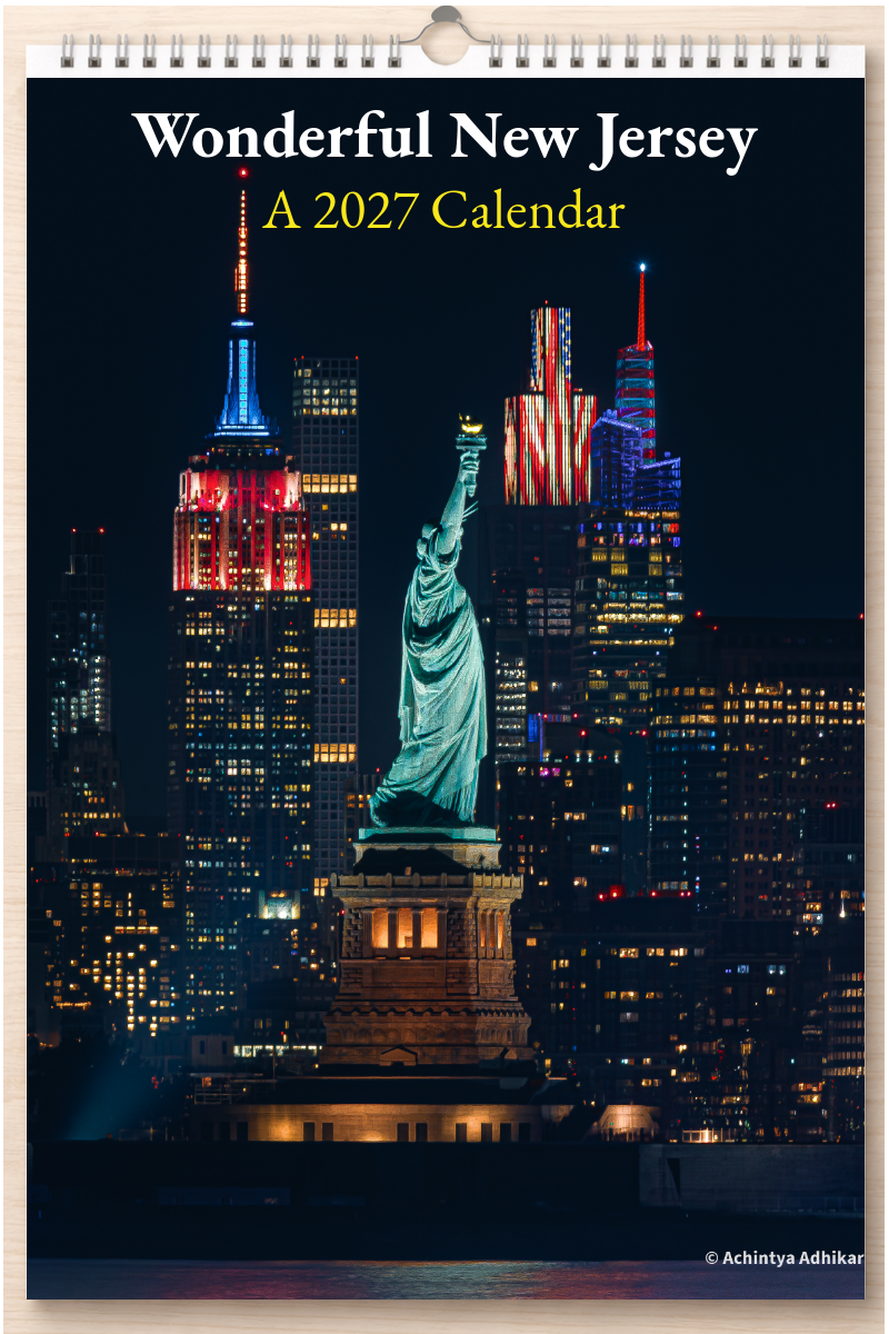 Wonderful New Jersey: A 2027 Calendar