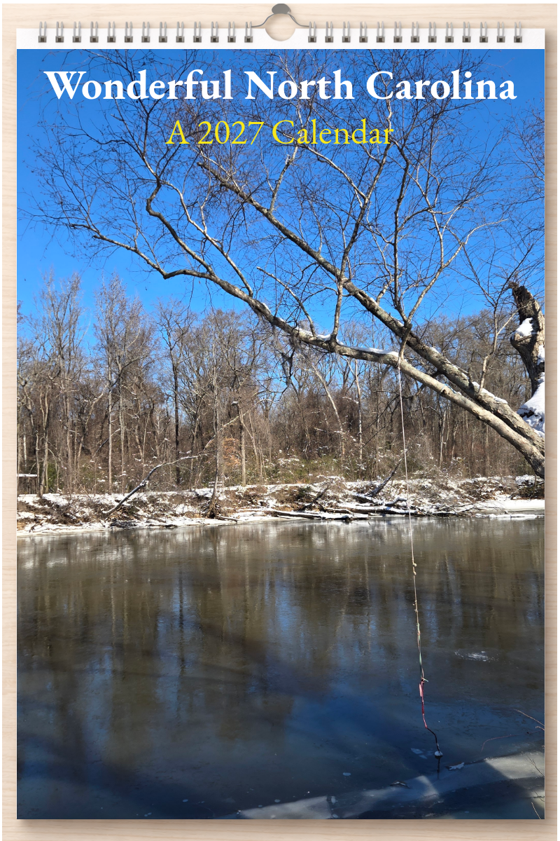 Wonderful North Carolina: A 2027 Calendar